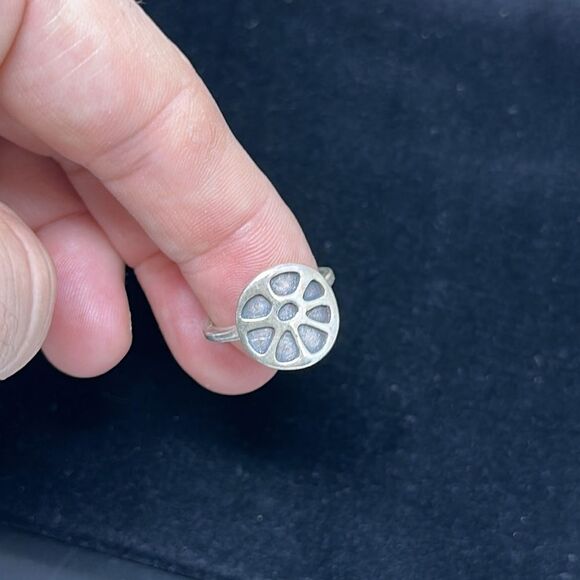 Sterling silver sunkist style ring 925 - Picture 2 of 4